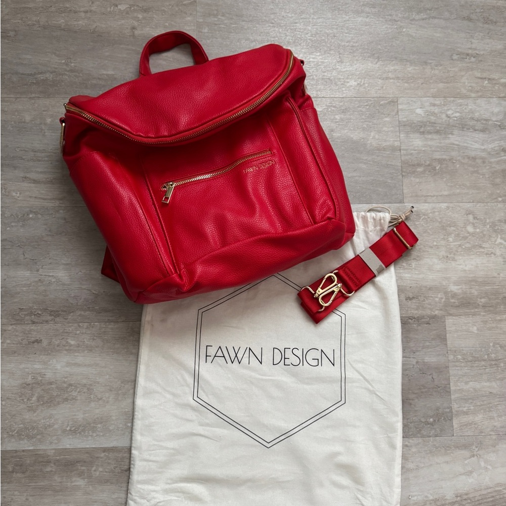 Fawn Design Original Size LIMITED EDITION POPPY baby/ travel bag